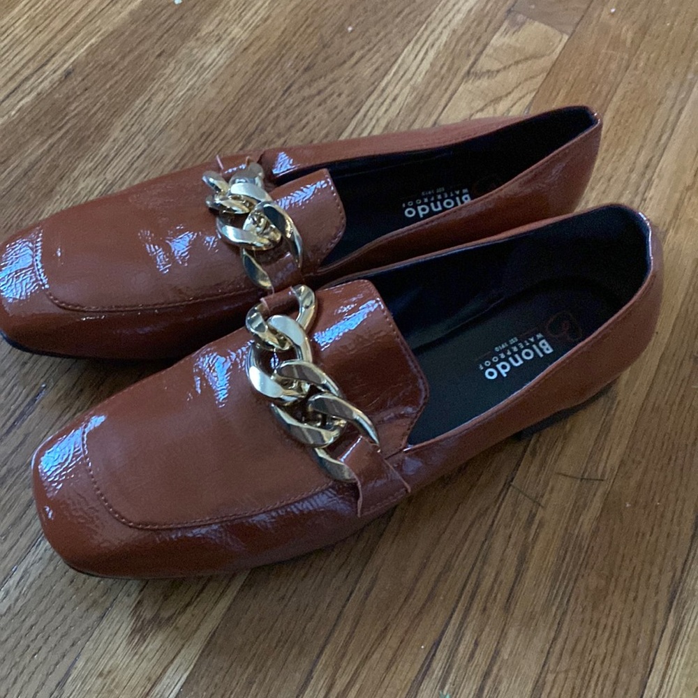 Blondo Loafer waterproof brown leather